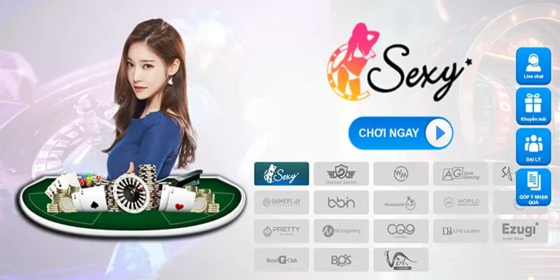 Sảnh casino sống động dành cho bạn